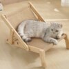 Cat Sisal Lounger Scratching Mat Adjustable Cat Hammock Pet Cozy