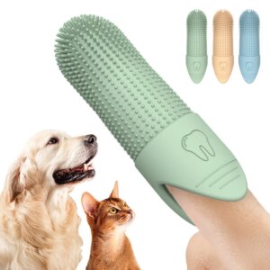 Soft Silica Gel Toothbrush For Dogs