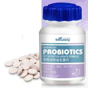 180 Tablets Pet Active Nutritional Probiotics Improve Diarrhea Digestion Gastrointestinal Health Products