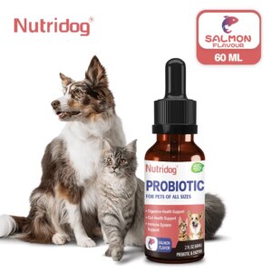 Pet probiotic drops - support gut health, reduce diarrhea and soft stools