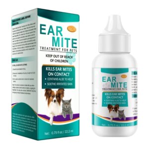 Ear Mite Treatment For Dogs And Cats Pet Ear Cleaners Dogs EarMite Oil