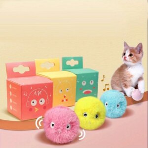 1/3Pcs Interactive Ball Smart Cat Dog Toys