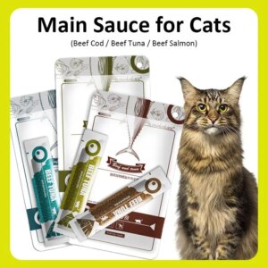 Cat Strips 13gX8PCS Wet Food Pet Cat Snacks Cod Tuna Beef Pet Food