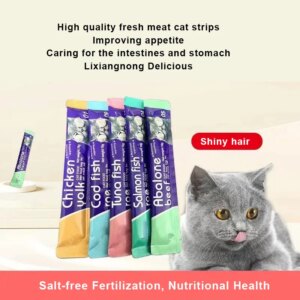 30 Strips Pet Snacks Cat Strips Young Cat Wet Food